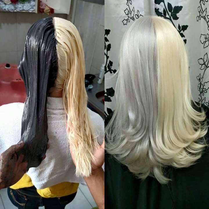 Silver Hair Color Black Matiz Keratin Permanent Hair Dye Color