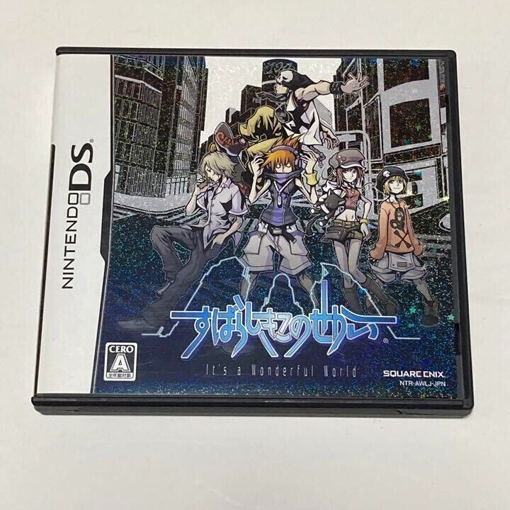 DS The World Ends with You Subarashiki Kono Sekai DS Nintendo