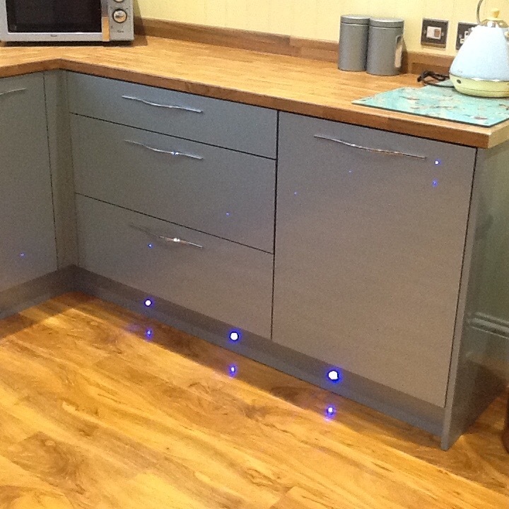 Brand new Wicks flat packed Kitchen units. Make ESKER AZR, it is High