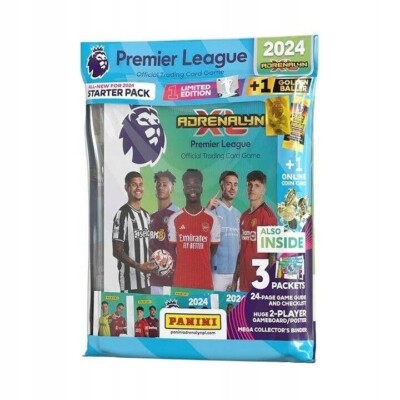 Premier League 2024 Panini Adrenalyn XL Mega Starter Pack Mega Binder Limited