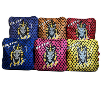 IMF - ELITE SERIES - POKER DUAL SIDED  ALL WEATHER  PRO CORNHOLE BAGS - SET OF 4