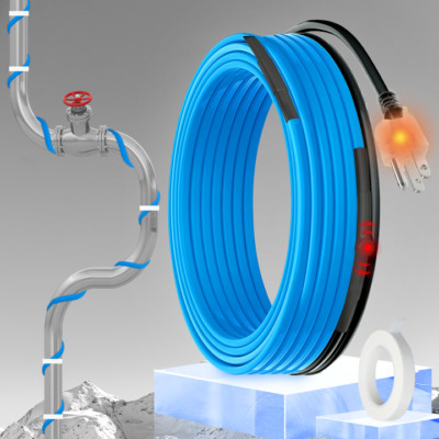 MAXKOSKO 3FT Freeze Protected Water Pipe Heating Cable, Self Regulating