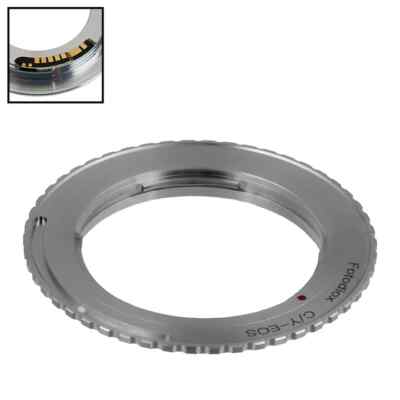 Fotodiox Objektivadapter Contax/Yashica (CY) Linse an Canon EOS Kamera Chip