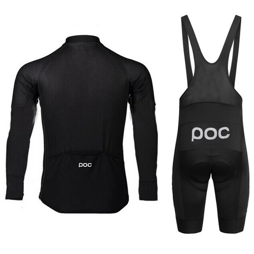 MenS Cycling Long Sleeve Jersey And Bib Shorts Set Cycling team kit Cycling tops