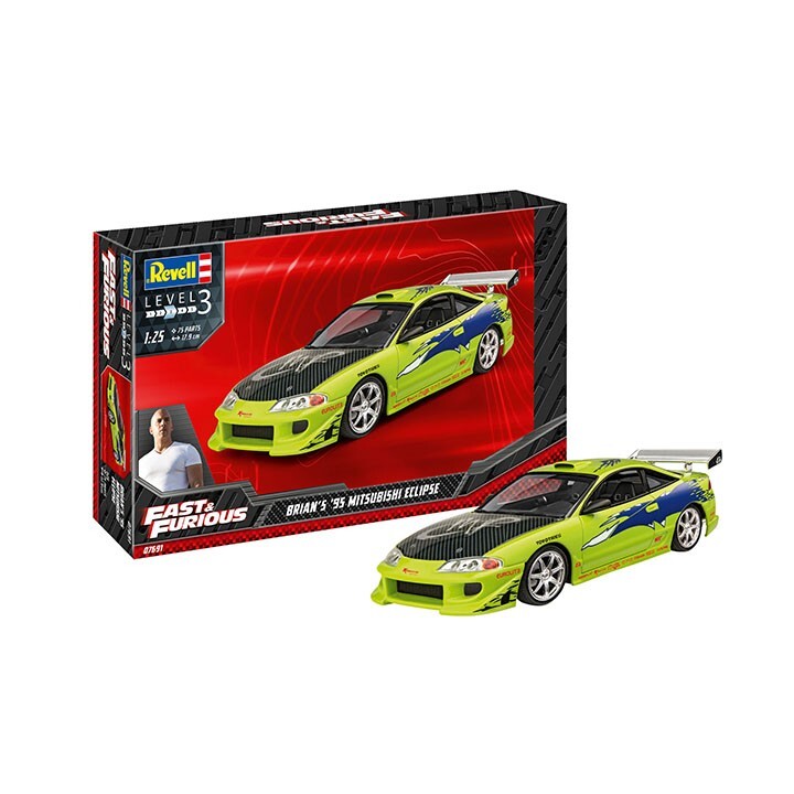 希少　新品　ワイルドスピード　1995年式　MITSUBISHI　Eclipse Jada ミニカー 1/24 ワイルドスピード ダイキャストカー