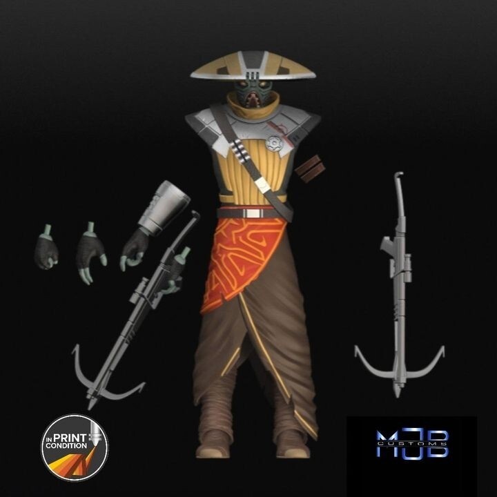 クローンウォーズ　エンボ　フィギュア Embo (Clone Wars) kit for 6