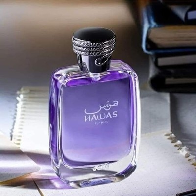 Hawas by Rasasi Perfume for Men 100ml EDP - Fresh, Long-Lasting Arabic Fragrance