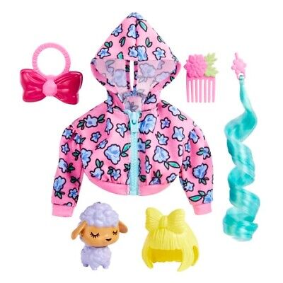 ​Barbie Extra Pet & Fashion Pack w/ Pet Lamb w/ Clothes and Accessories