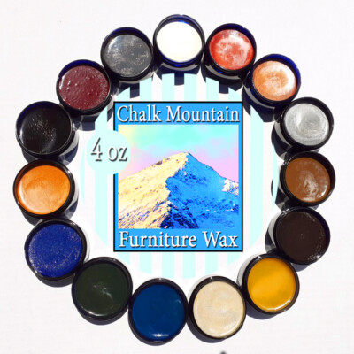 Chalk Paint 4 oz Wax.Choose 2 colors from 15 colors, an accenting and finish wax