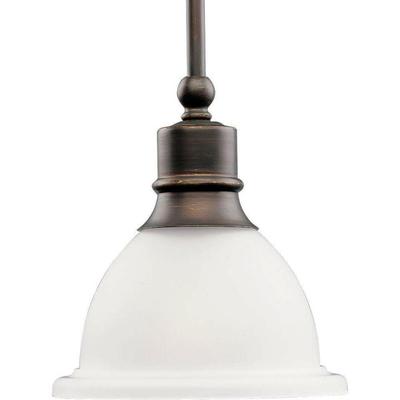 Progress Lighting Madison 1-Light Antique Bronze Mini Pendant
