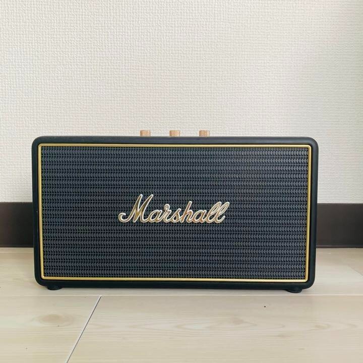 Marshall スピーカー STOCKWELL Bluetooth Marshall STOCKWELL Portable Bluetooth Speaker Very Good | eBay