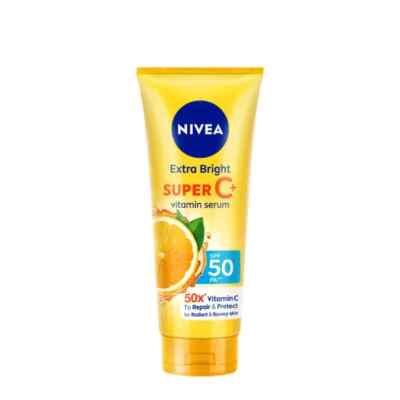 NIVEA Extra Bright Super C+ SPF50 Vitamin Serum 70ml FREE SHIPPING WORLD WIDE