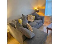 sale on brand new Dylan jumbo cord corner sofa available 