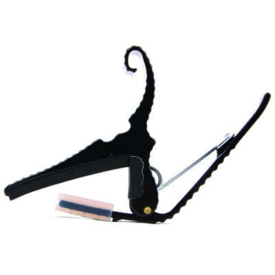 C&C KG6B Kyser Quick Change Lectric Guitar Capo Black