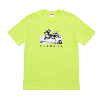 Neon sales supreme shirt