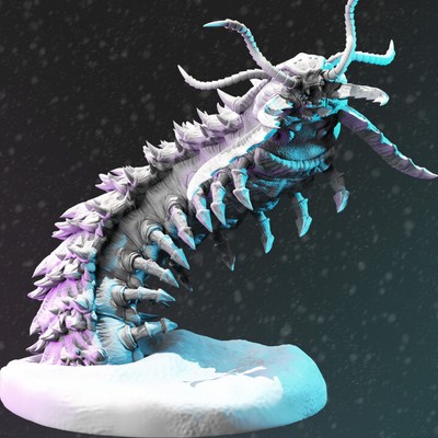 Frozen Wastes of Oldavor by DM Stash 3D Printed DnD Resin Minis