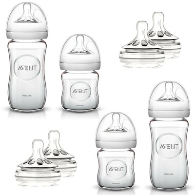 Philips AVENT Naturnah-Babyflasche aus Glas 120ml oder 240ml 