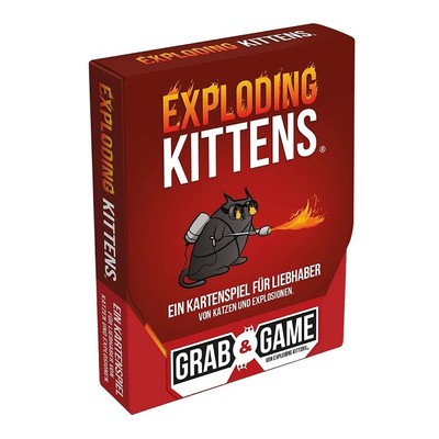 Exploding Kittens - Grab & Game (Deutsch) Kartenspiel