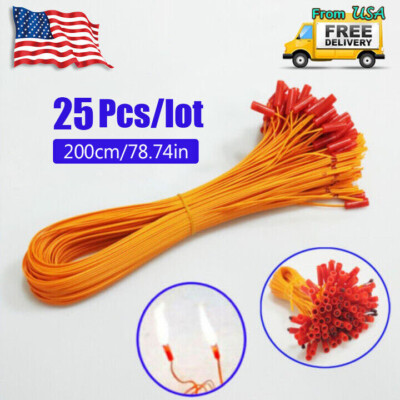 25 pcs/lot 78.74in Electric Connecting Wire for Fireworks Firing System Igniter