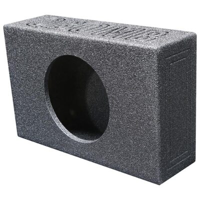 QPower Single 10'' Universal Vented Truck Box Finished w/Bed Liner