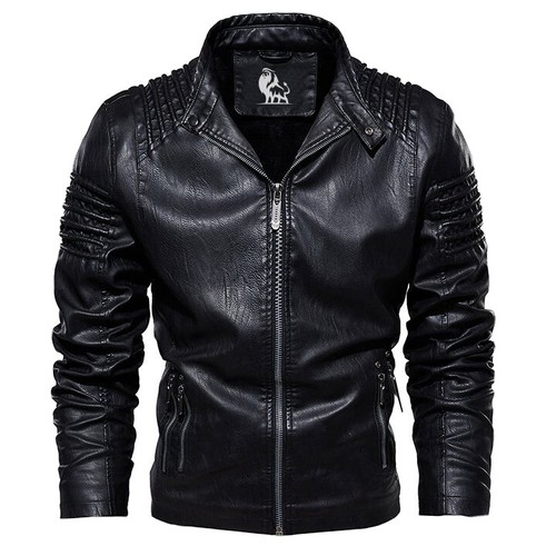 ジャケット・アウター NUTEMPEROR PU LEATHER COAT (BLACK) ジャケット・アウター NUTEMPEROR PU LEATHER COAT (BLACK