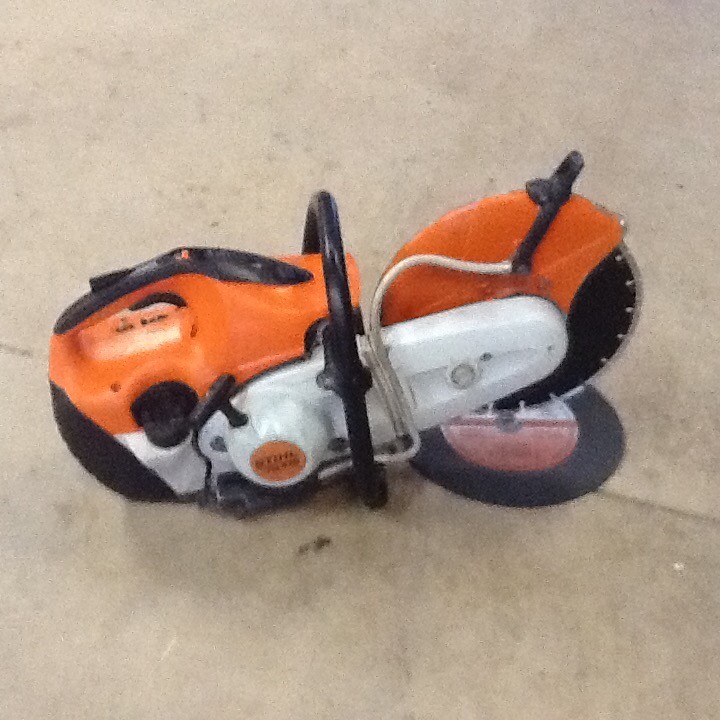 Stihl TS410 Masonary Saw with New 300mm Diamond Blade and New 300mm