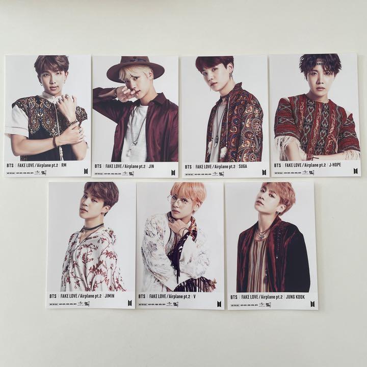BTS 「FAKE LOVE/Airplane pt.2」5形態購入特典 BTS FAKE LOVE Airplane pt.2 OFFICIAL PHOTO CARD | eBay
