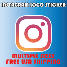 Instagram logo  sticker  decal IG  HIGH QUALITY eBay