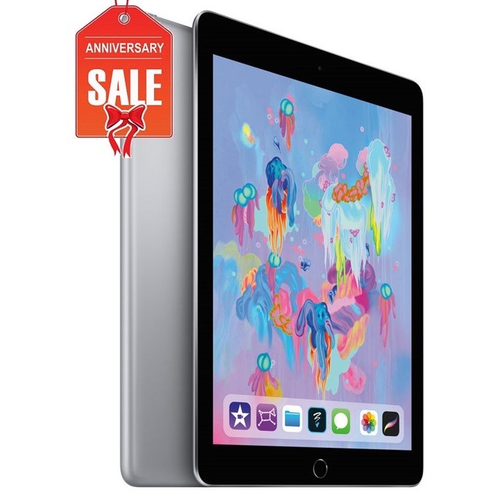 Apple 第6世代 iPad 32GB wifiモデル　管理番号：032 Apple iPad 6th Gen. 32GB, Wi-Fi + Cellular (Unlocked), 9.7in