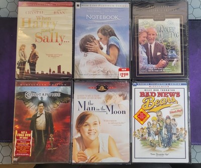 DVD Collection Bad News Bears, Notebook, Constantine NEW SEALED 
