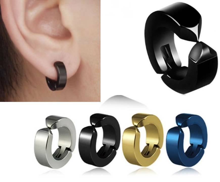 【BLACKPURPLE】24FW★ Black Engrave Clip Earrings Amazon.com: KZZENKI Purple and Black Earrings for Women Men
