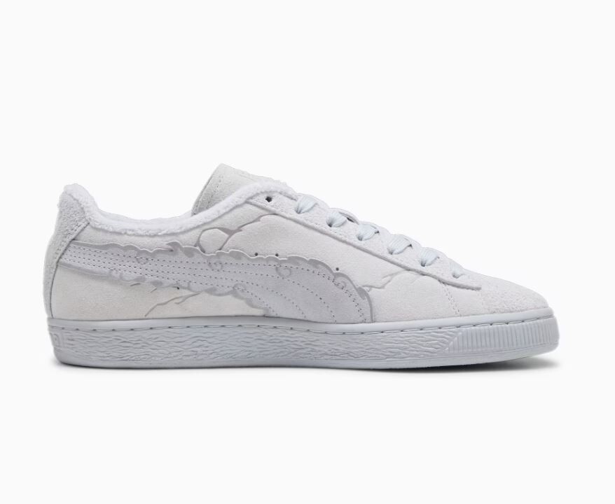 Pre-owned Puma X One Piece Gear 5 Luffy Suede Sneaker White Gray Us7-11 396524 2024