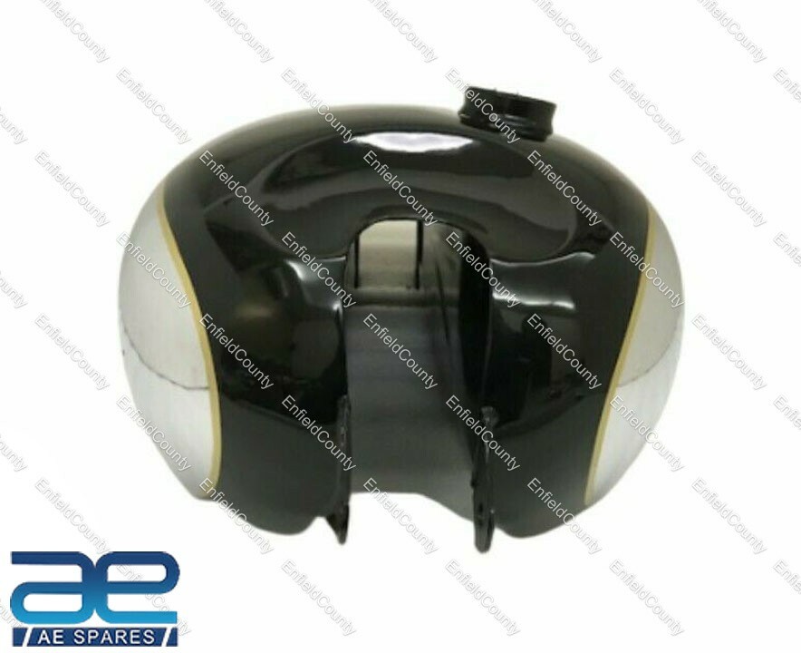 FUEL GAS PETROL TANK CHROME AND BLACK PAINTED FOR PANTHER M100 M120  