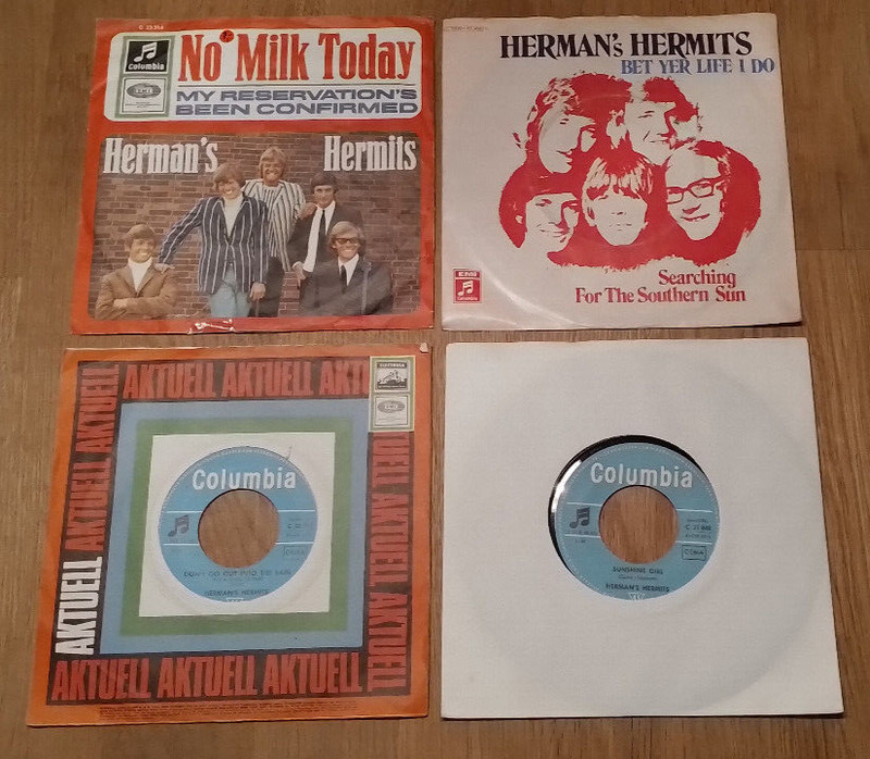 Herman'S Hermits - Konvolut - 4 X 7
