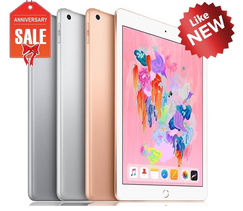 iPad - 【B】iPad 6/32GB/354879091821107 Apple iPad 6 Tablet - 32GB, WiFi Only, Space Gray, Scratch