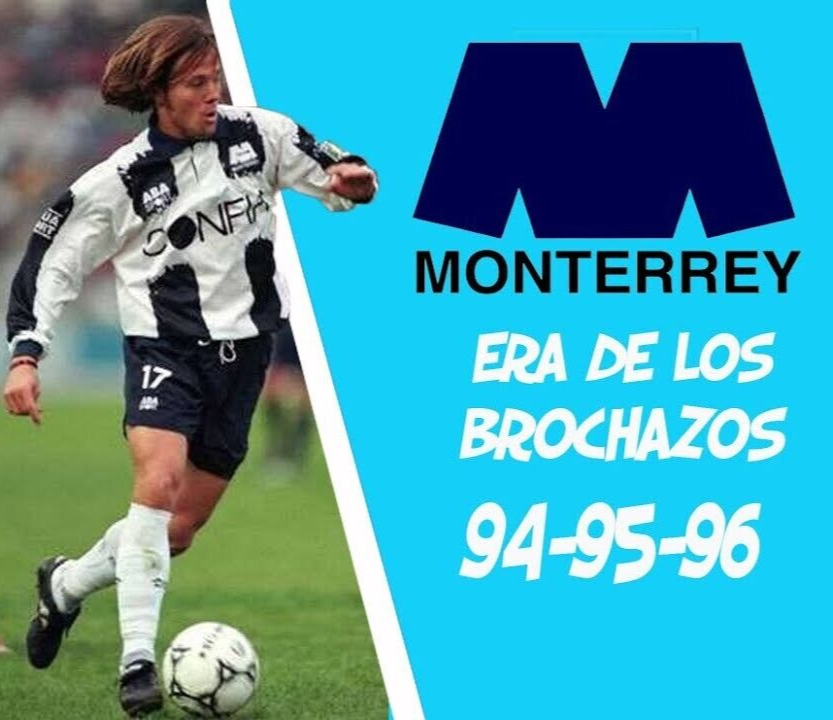 94/95 - Jersey Rayados del Monterrey Home Vintage  - Aba Sport - XXL