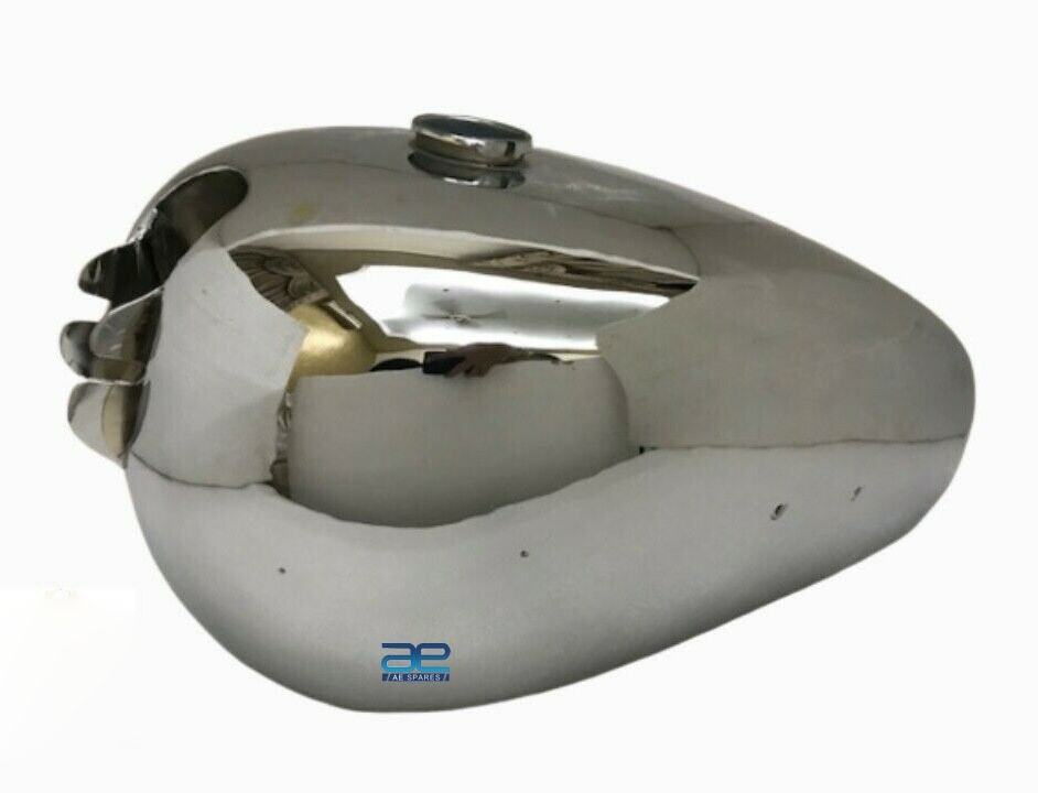 BSA GOLDEN FLASH A10 PLUNGER MODEL CHROME FUEL GAS PETROL TANK  