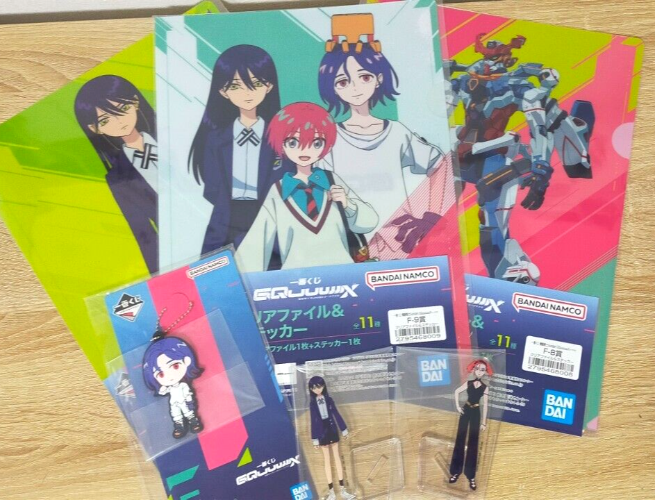BANDAI Ichiban kuji Gundam GQuuuuuuX GQX Clear File machu