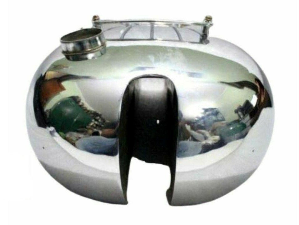 Petrol Gas Fuel Tank With Parcel Grid Fits Triumph 5T Speed Twin Post War  