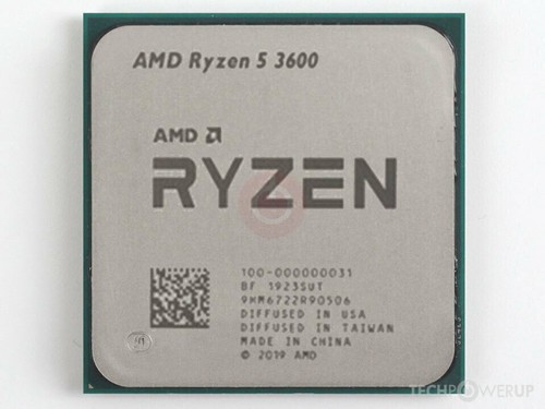 CPU Ryzen 3600 CPU AM4 AMD Ryzen 5 3600 6-core, 12-Thread Unlocked Desktop