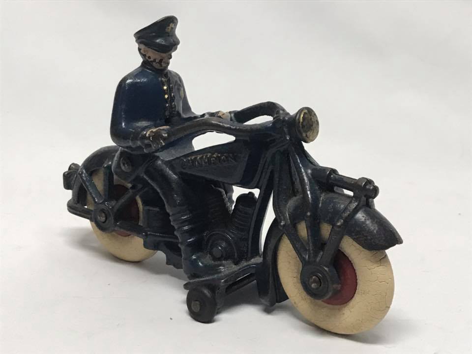 Antique Champion Police Deparment Motorcycle