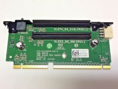Dell 0FXHMV PowerEdge R720 Riser Card FXHMV 010169P00-000-G PWA 9PK70