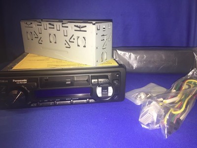 Panasonic CQRG133w Cassette Player In Dash Receiver classic vintage complete