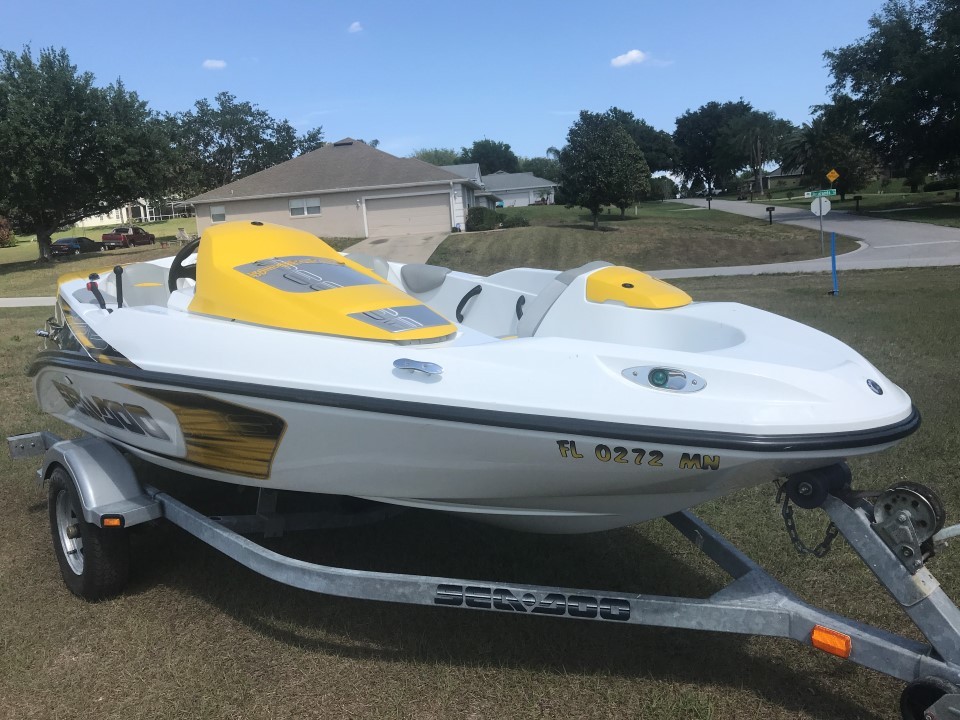 2007 SeaDoo Speedster 150 215hp - 48 hours - Freshwater boat