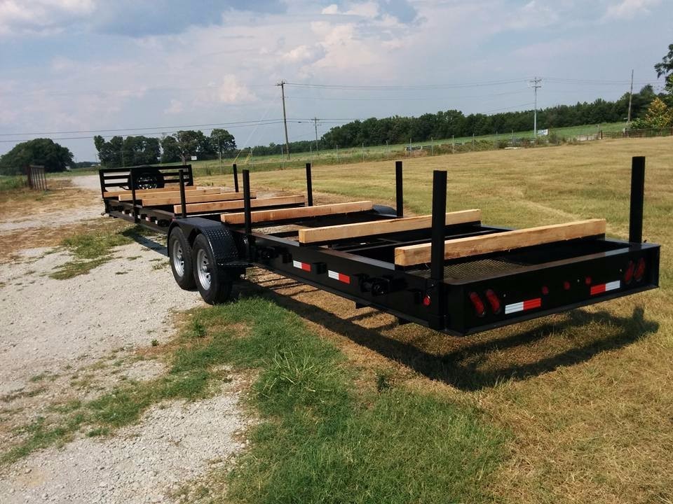 New 36' Pipe Hauler Trailer 14,000 GVW   Heavy Duty Construction