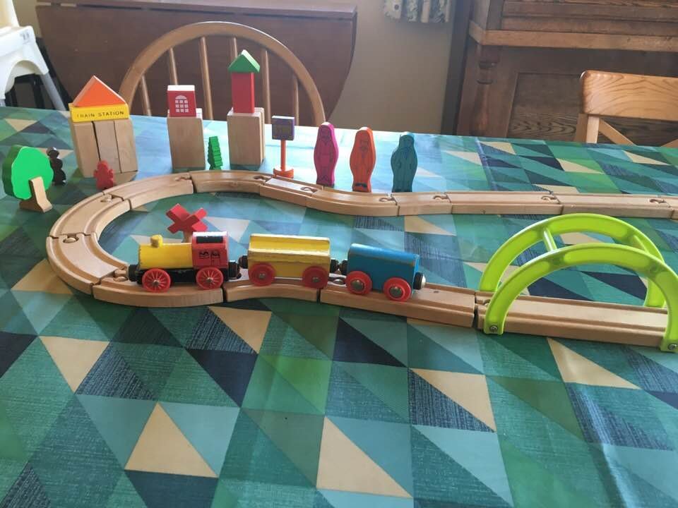 Brio compatible wooden train track in Shepshed, Leicestershire Gumtree
