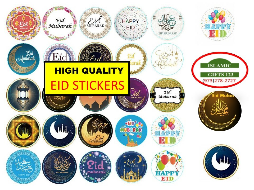 EID stickers Eid Favor Eid Gifts (200+) EID Mubarak Islamic Gifts Ramadan Decor 