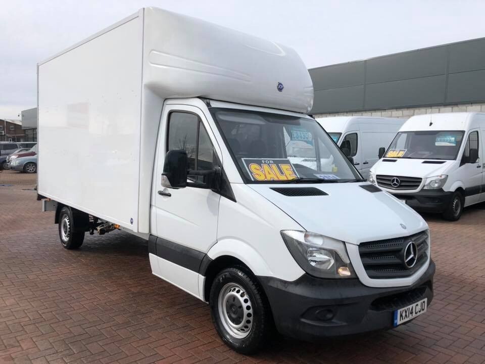 2014 Mercedes sprinter 313cdi lwb Luton box van with tail lift in