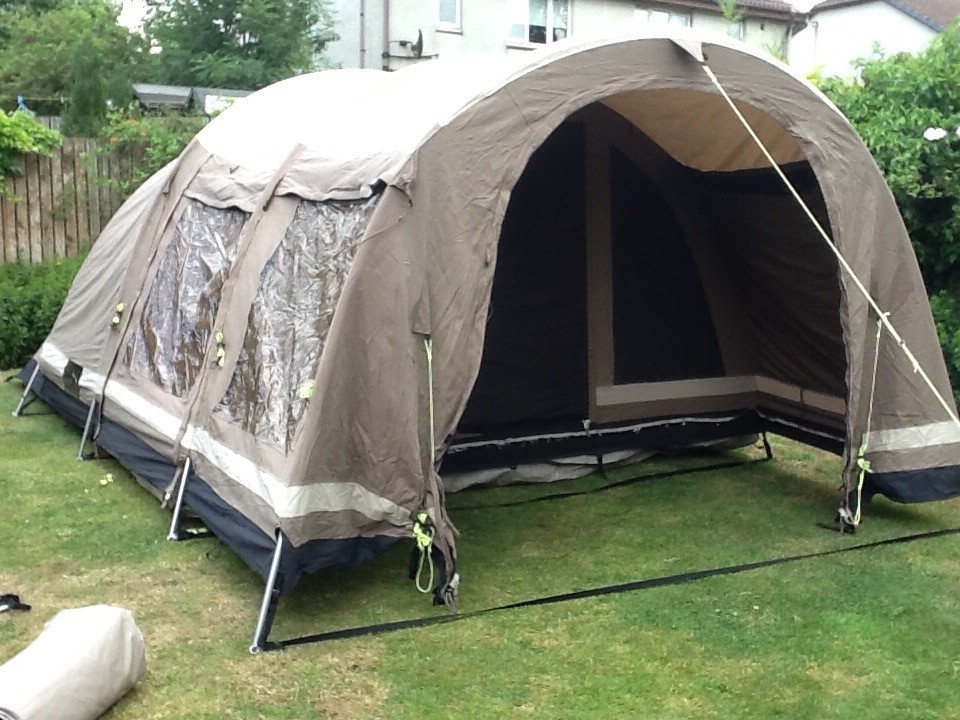 Outwell Niagara Falls 5 person tent for sale. Living room carpet