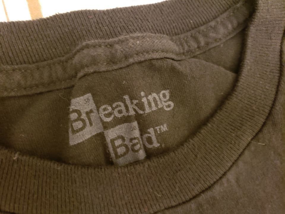 Breaking Bad Walter White Black Short Sleeve Crew Neck T Shirt XXL 2XL